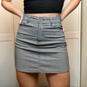 Adorable Brandy Melville Check Skirt